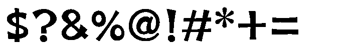 Takasapporo-kaku Medium Font OTHER CHARS
