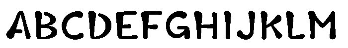 Takasapporo-maru Medium Font UPPERCASE