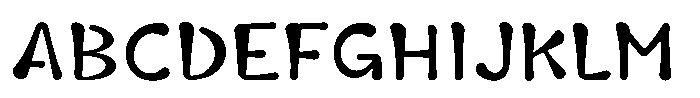 Takasapporo-maru Regular Font UPPERCASE