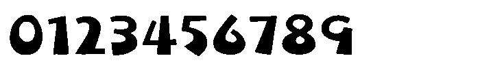 Takataiki Regular Font OTHER CHARS