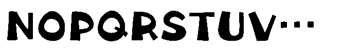 Takataiki Regular Font UPPERCASE