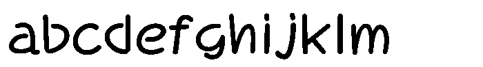 Takatalk-Maru Medium FONT