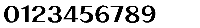 Takatokyo-kaku DemiBold Font OTHER CHARS