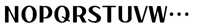 Takatokyo-kaku DemiBold Font UPPERCASE