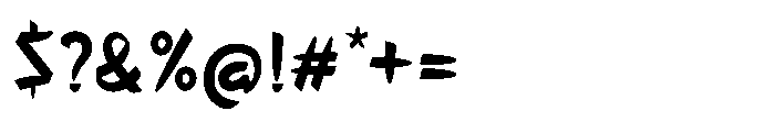 Takayama Font OTHER CHARS
