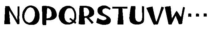 Takayoki-Mei Regular Font UPPERCASE