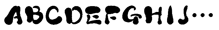 Takayukoh Regular Font UPPERCASE