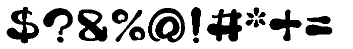Takayukyo Regular Font OTHER CHARS