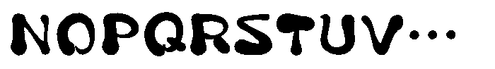 Takayukyo Regular Font UPPERCASE