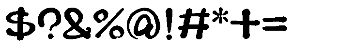 Takayuraku-Sakura Regular Font OTHER CHARS