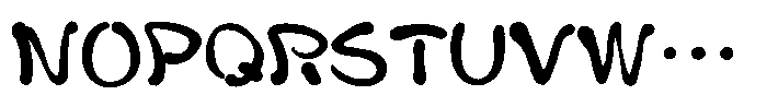 Takayuraku-Ume Regular Font UPPERCASE