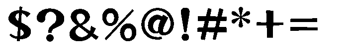 Takayurakucho-kaku-DB DemiBold Font OTHER CHARS