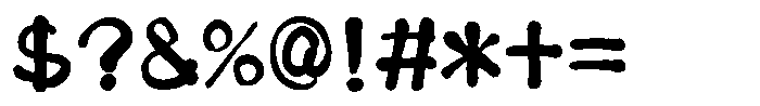 Takayusai-Aki Regular Font OTHER CHARS