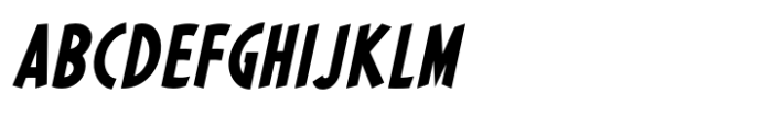 Taking Liberties JNL Oblique Font UPPERCASE