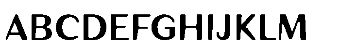 Talaris Bold Font UPPERCASE