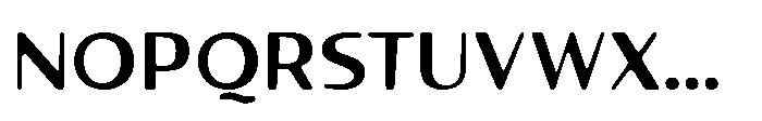 Talaris Bold Font UPPERCASE