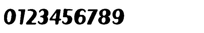 Talaris Extra Bold-Oblique Font OTHER CHARS