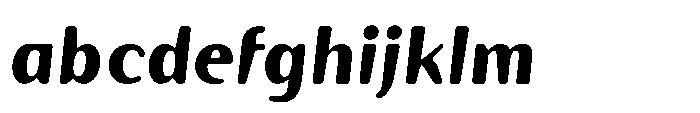 Talaris Extra Bold-Oblique FONT