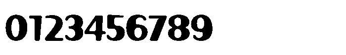Talaris Extra Bold Font OTHER CHARS