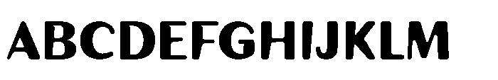 Talaris Extra Bold Font UPPERCASE
