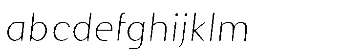 Talaris Extra Light-Oblique FONT