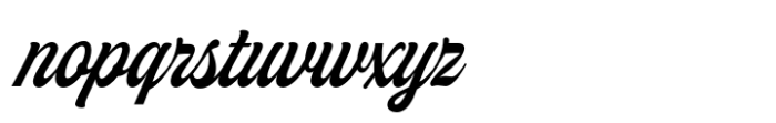 Taldose Script Regular Font LOWERCASE