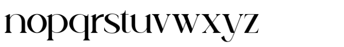 Talea Elegant Serif Font LOWERCASE