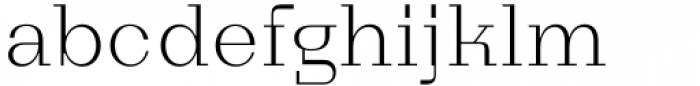 Taler Light Font LOWERCASE