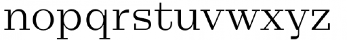 Taler Regular Font LOWERCASE