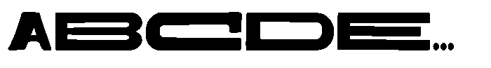 Talera Sans Serif Font UPPERCASE