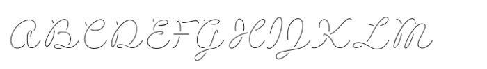 Tali Inline Font UPPERCASE