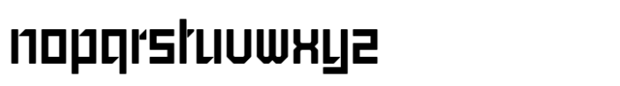 Talinfina Black Font LOWERCASE