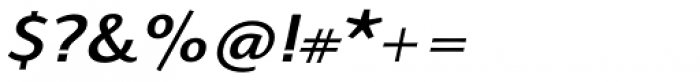 Talis Bold Italic Font OTHER CHARS