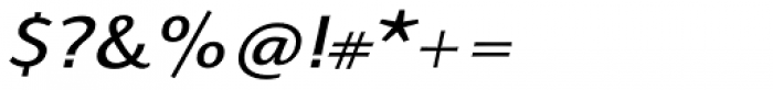 Talis Italic Font OTHER CHARS