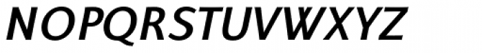 Talis SemiComp Bold Italic Font UPPERCASE