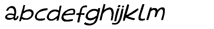 Talking Away Italic FONT