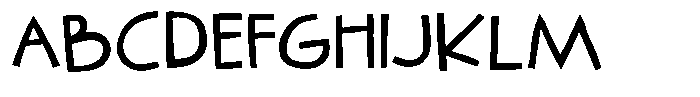 Talking Away Regular Font UPPERCASE