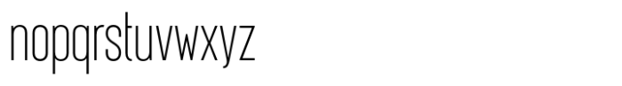 Tall King Thin Font LOWERCASE