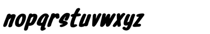 Tall Tales Heavy Italic Font LOWERCASE