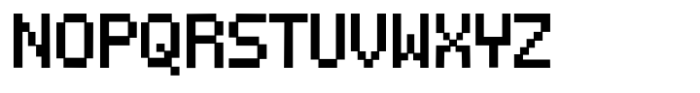 Tallbit Regular Font LOWERCASE