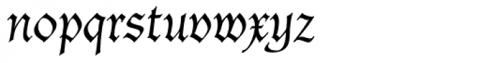 Talleyrand Font LOWERCASE