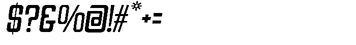 Tallmark Italic Font OTHER CHARS