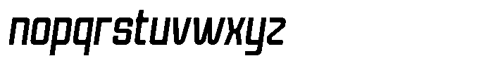Tallmark Italic Font LOWERCASE