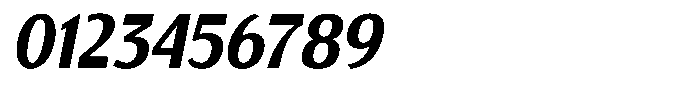 Tallstance Oblique Font OTHER CHARS