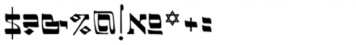 Talmud Font OTHER CHARS