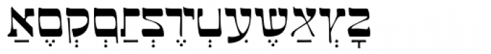 Talmud Font UPPERCASE