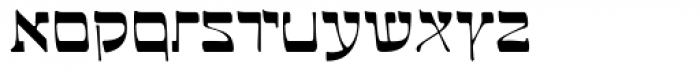 Talmud Font LOWERCASE