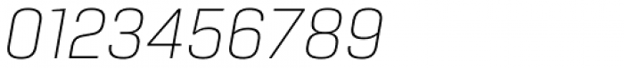 Tamba Sans XLight Italic Font OTHER CHARS