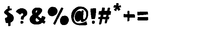 Tambora Font OTHER CHARS