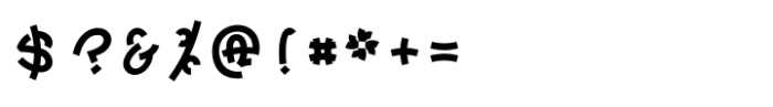 Tampopo Font OTHER CHARS